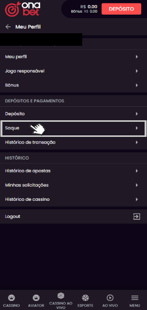 onabet problema com saque